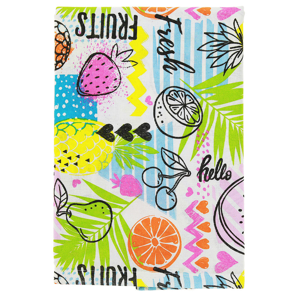 Скатерть 200х145см ФрешФут б/з, длина стола до 160см, на 6-8 персон, рогожка (хлопок 100%) 171г/м2, упаковка классическая, пакет ПВХ 28х41см, Домашняя мода (Россия)  фото 3