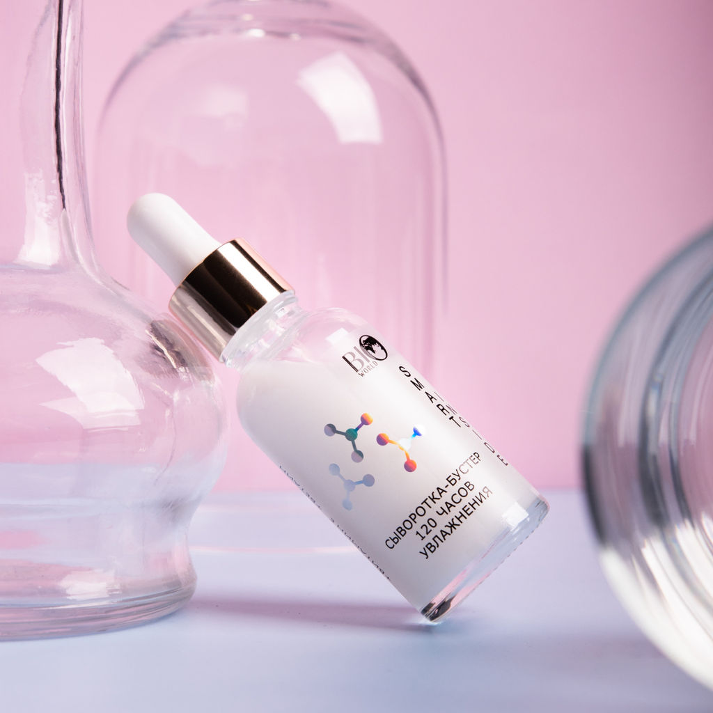 Bio World SMART INSIDE Сыворотка-бустер 120 часов увлажнения, 30 мл