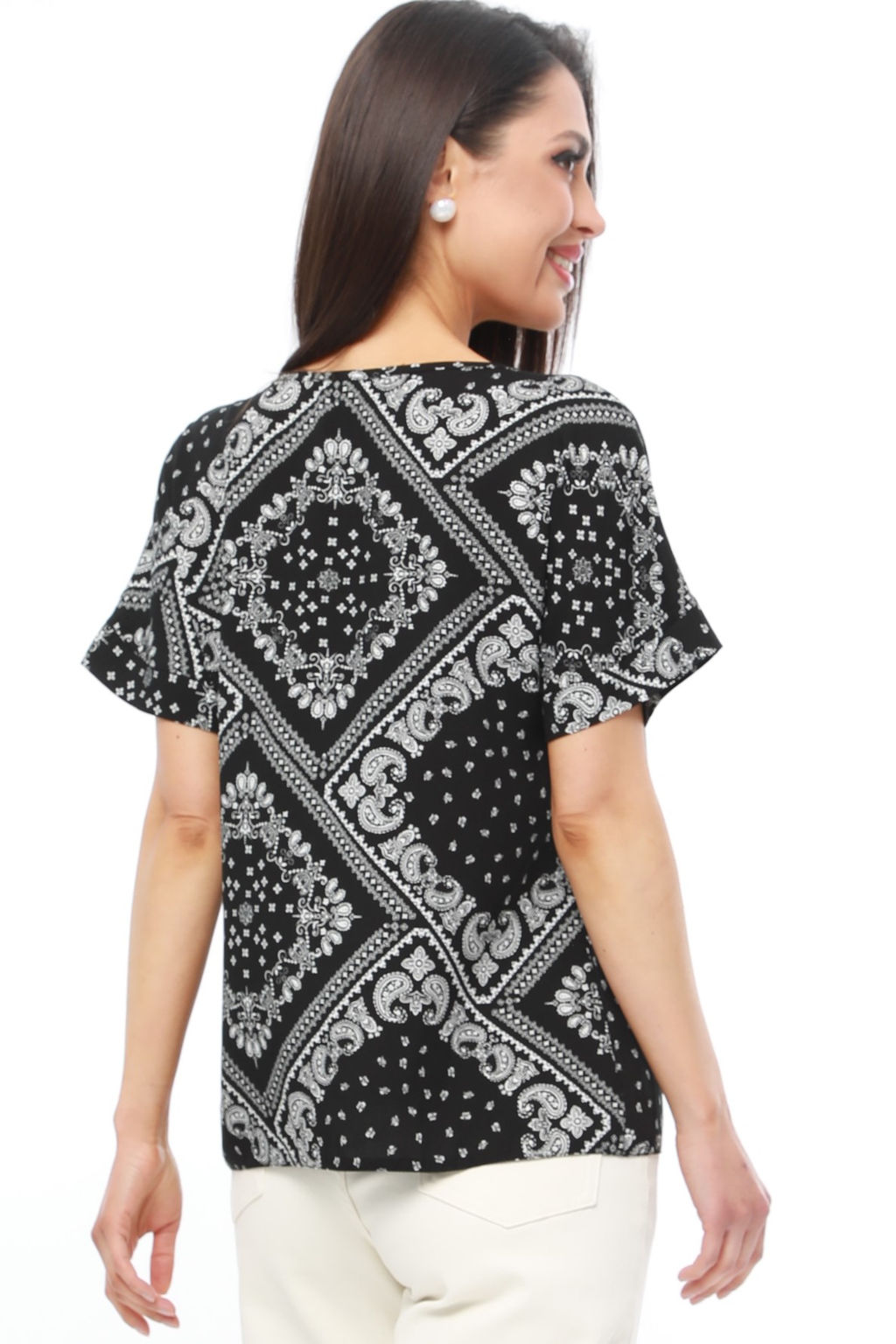 Блузка Лиззи, блэк - Dstrend фото 5