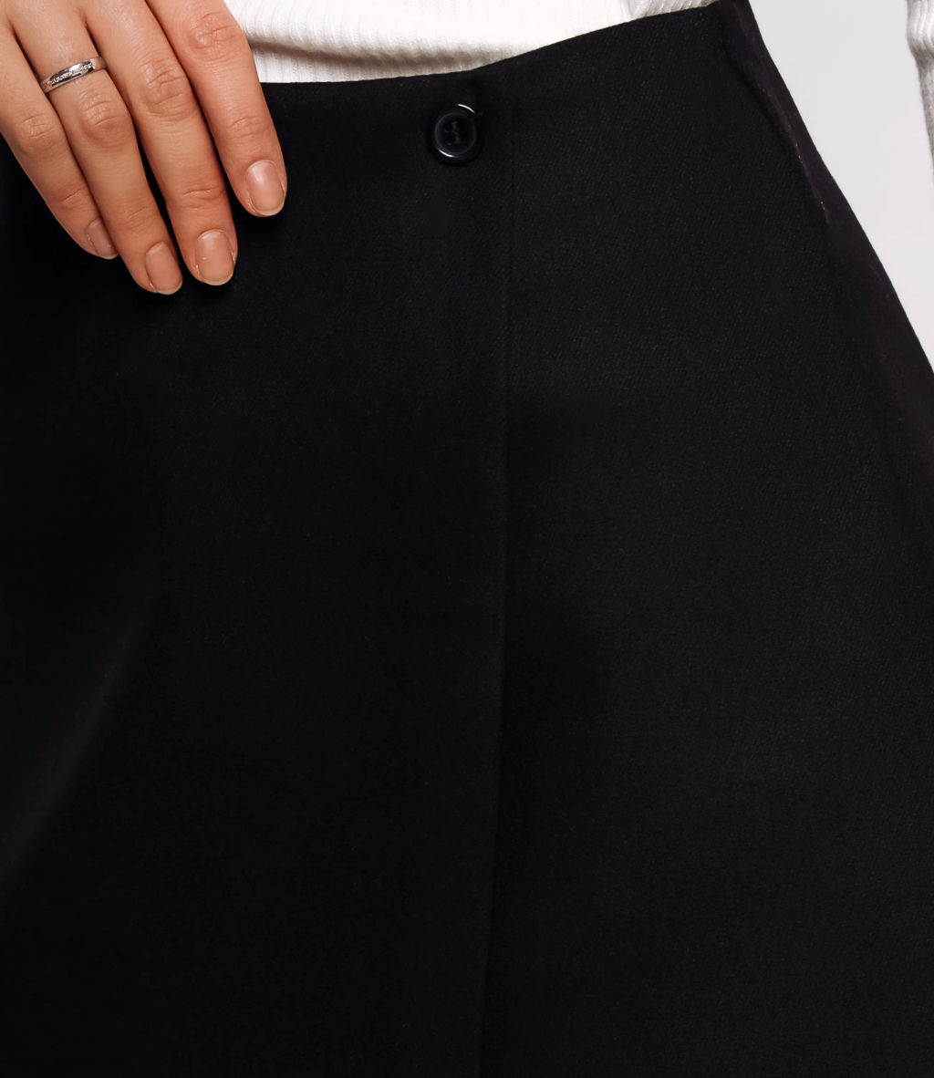 Юбка-шорты #КТ8662, чёрный