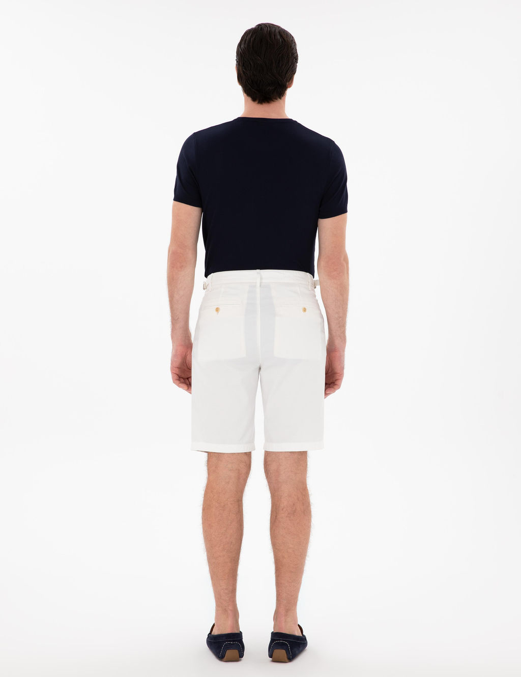 Ekru Regula Fit Swey Shorts - Cacharel фото 4