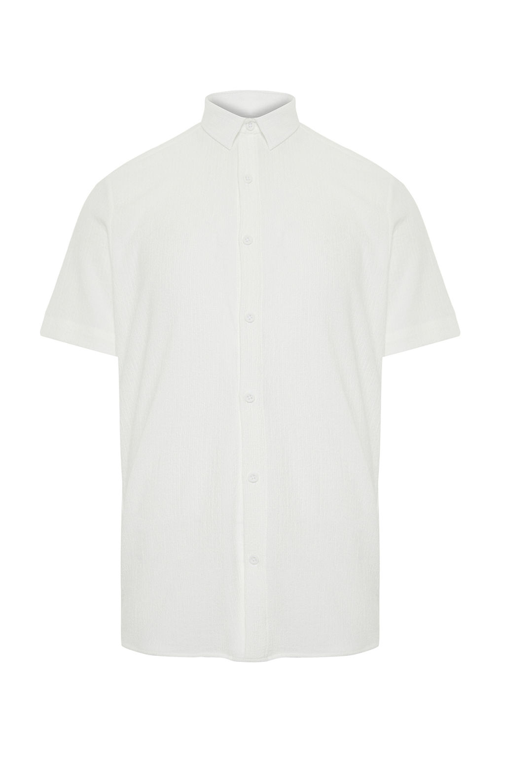 TRENDYOL MAN Haki Regular Fit K?sa Kol Yazl?k Dokulu Burumcuk Orme Gomlek TMNSS23GO00055 - Trendyolmilla фото 17