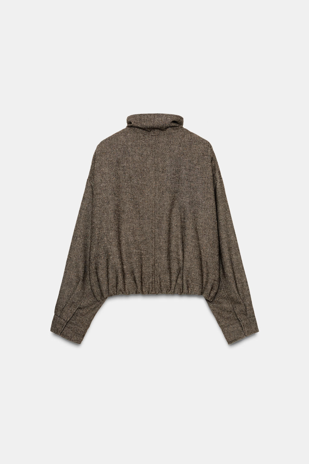 HERRINGBONE WOOL BLEND JACKET - Zara фото 7