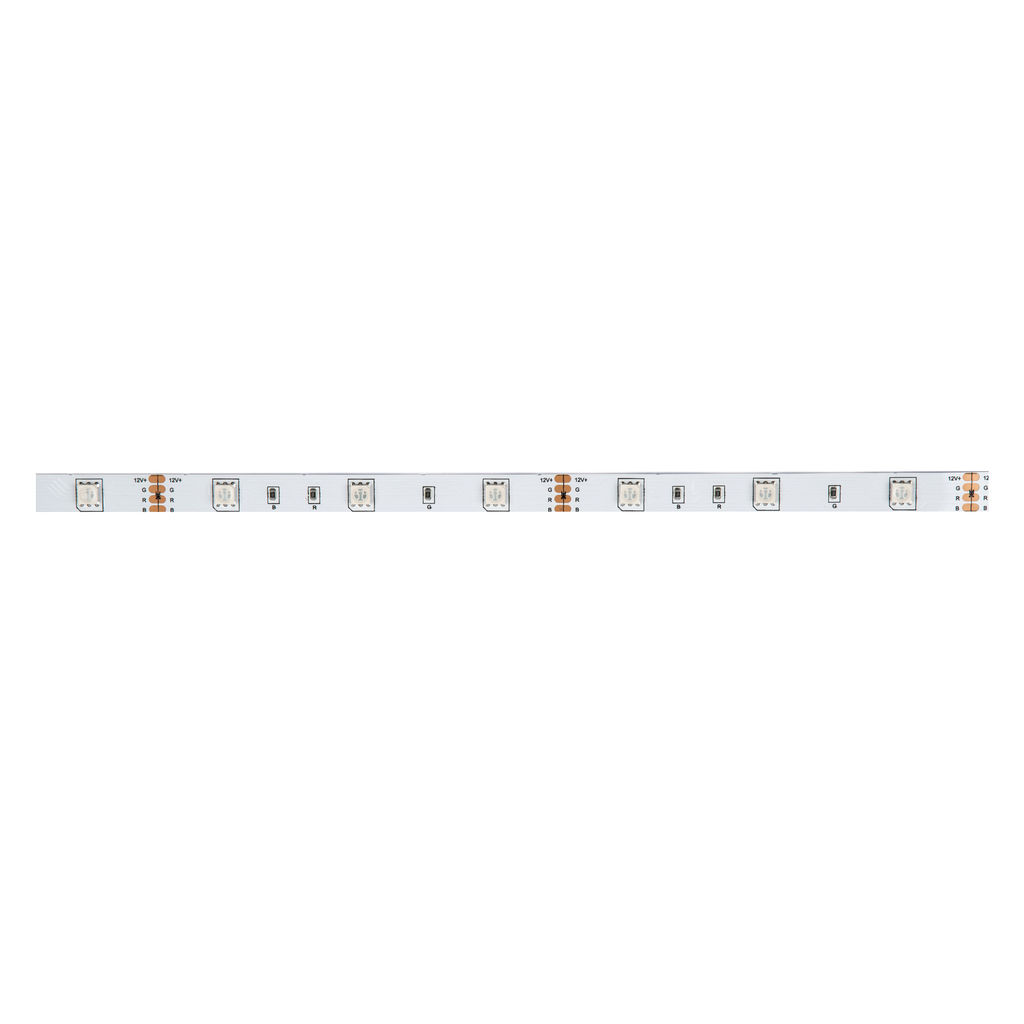 ULS-Q210 5050-30LED/m-10mm-IP20-DC12V-7,2W/m-5M-RGB Гибкая светодиодная лента на самоклеящейся основе. Катушка 5 м. в герметичной упаковке. RGB. ТМ Volpe.