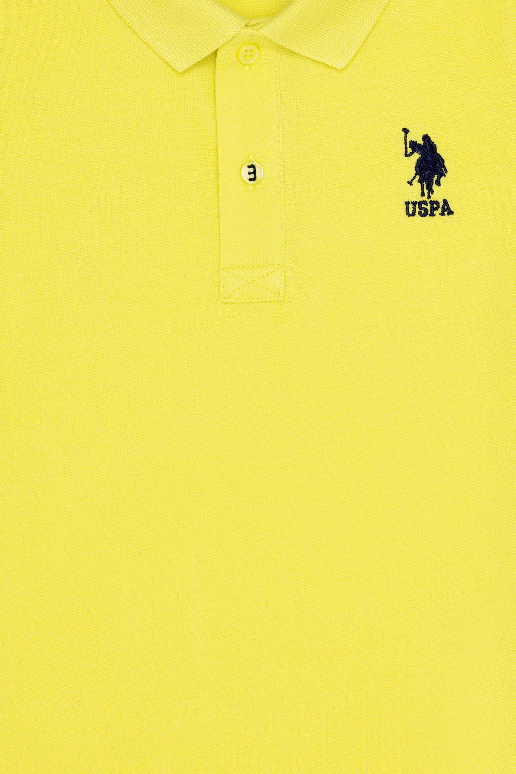U. S. Polo Assn Неоново-желтая базовая футболка-поло для мальчиков - U.s. polo assn фото 9