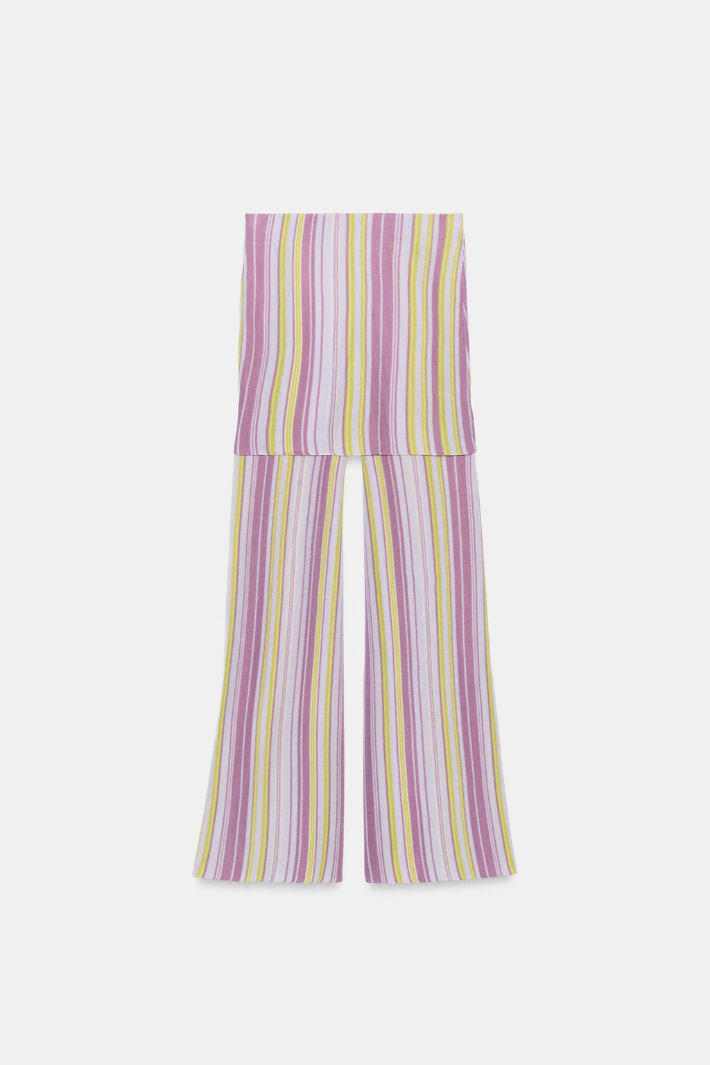 FALDA PANTAL?N LARGO PUNTO RAYAS / Multicolor - Zara фото 7