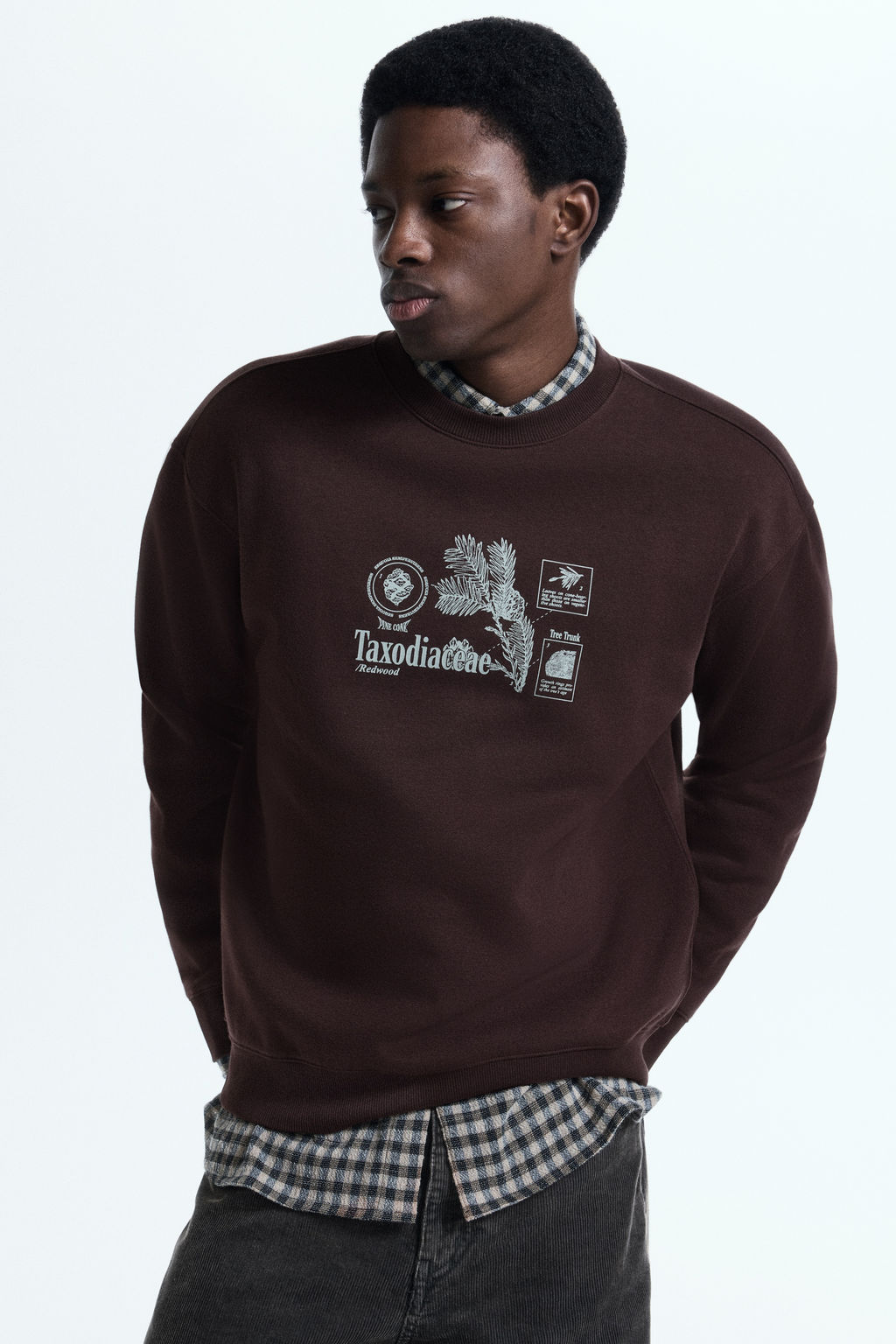 Sudadera con estampado Loose Fit - H&m фото 5