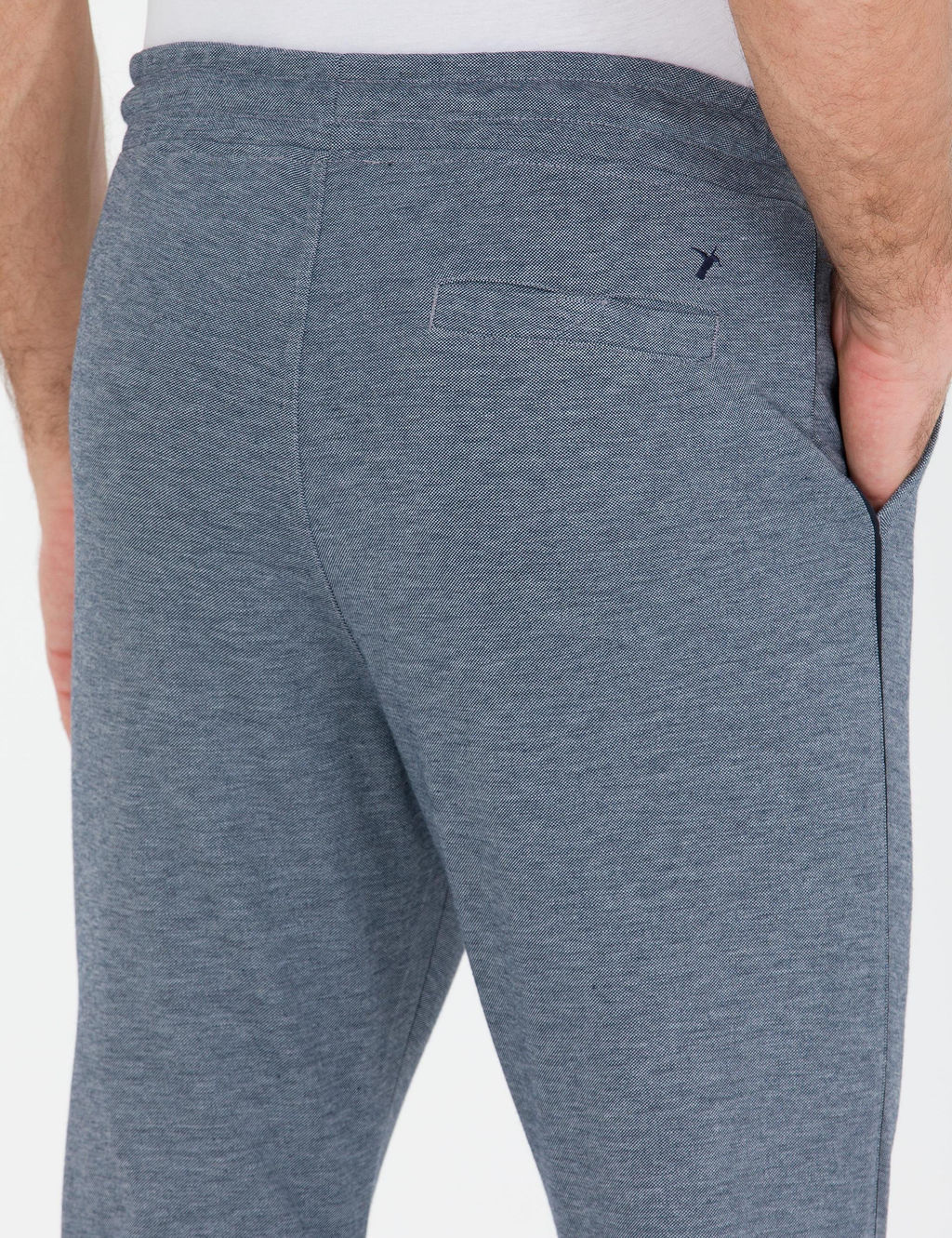 Новые облегающие спортивные штаны темно-синего цвета - Cacharel фото 7