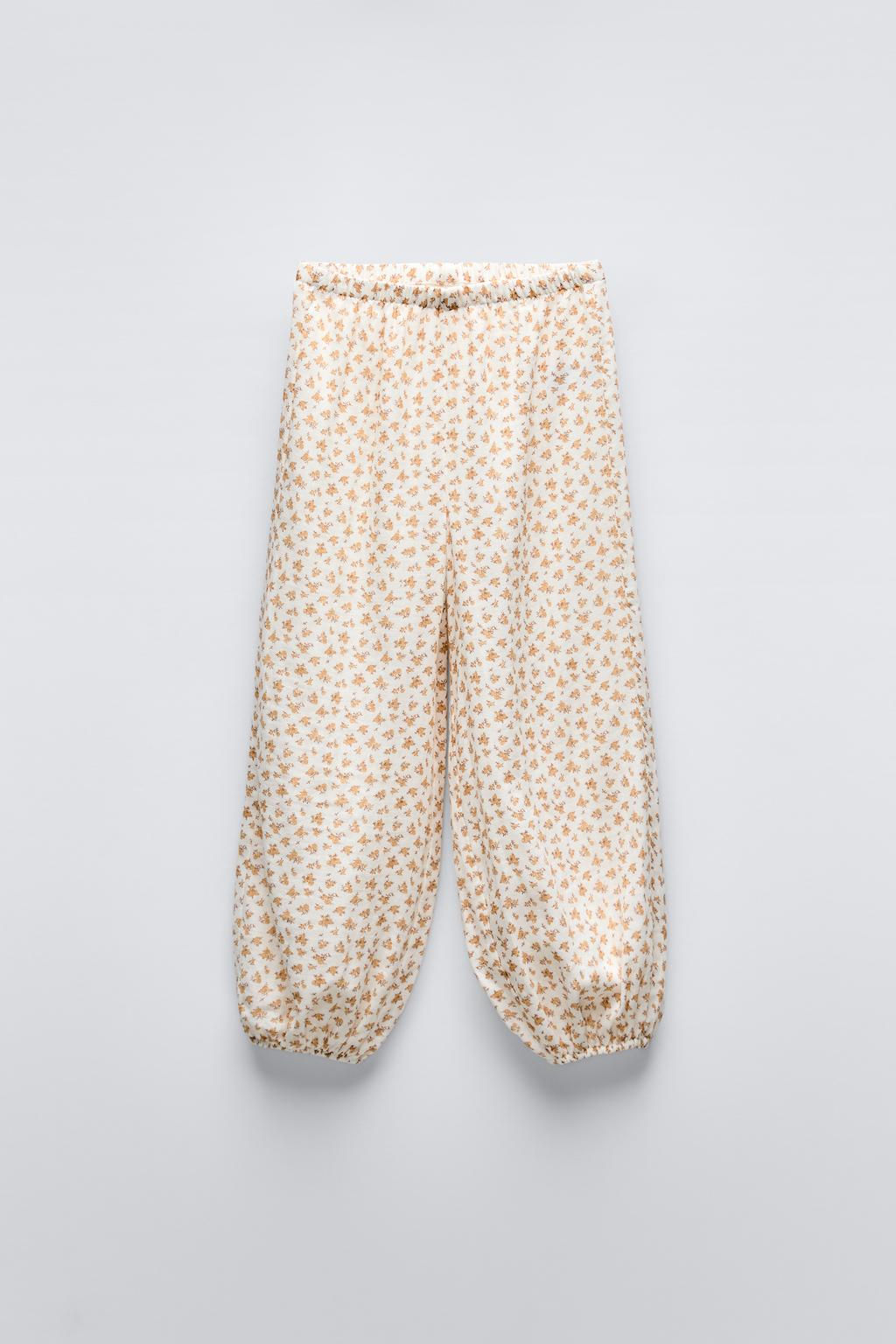 6-14 YEARS/ FLORAL PRINT PYJAMAS - Zara фото 5