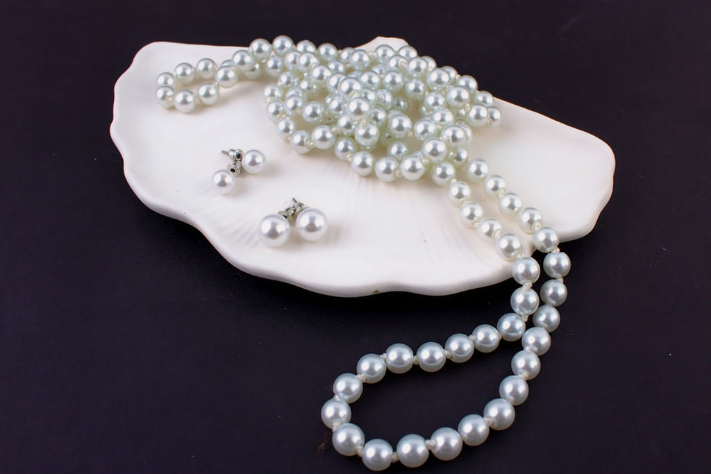 3в1:Сотуар жемчуг+Пусеты жемчуг+Подарок