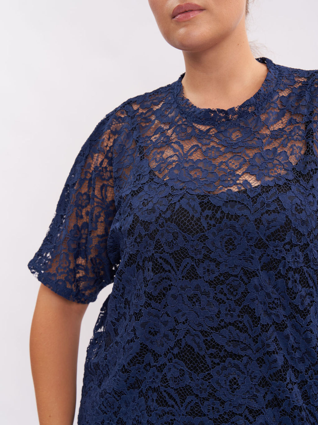 Блузка из гипюра BL42809DBL05 - Артесса фото 4