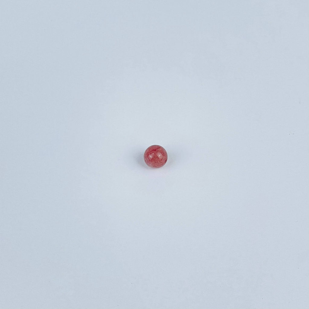 Бусины для украшений из Клубничного кварца (5 шт)