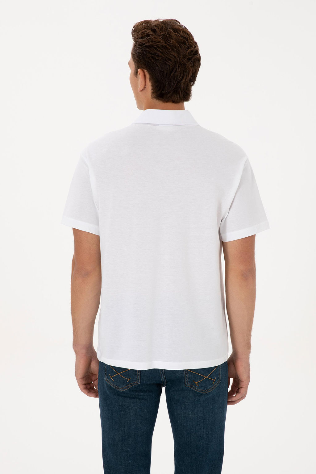 Erkek Beyaz Ti__rt - U.s. polo assn фото 5