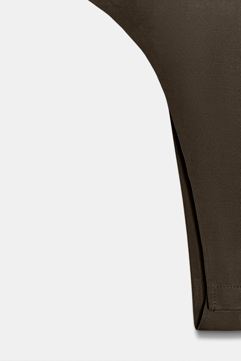 BODY CUELLO HALTER / Marr?n oscuro - Zara фото 7