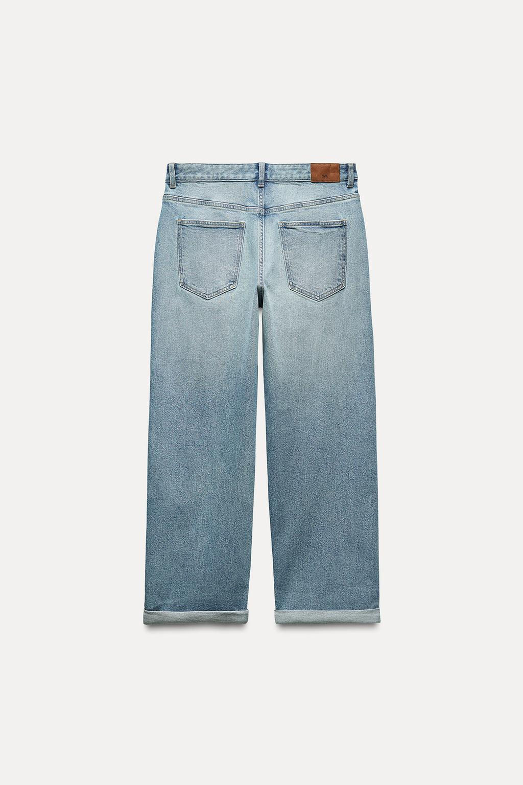 Z1975 RELAXED FIT HIGH-WAIST JEANS - Zara фото 17