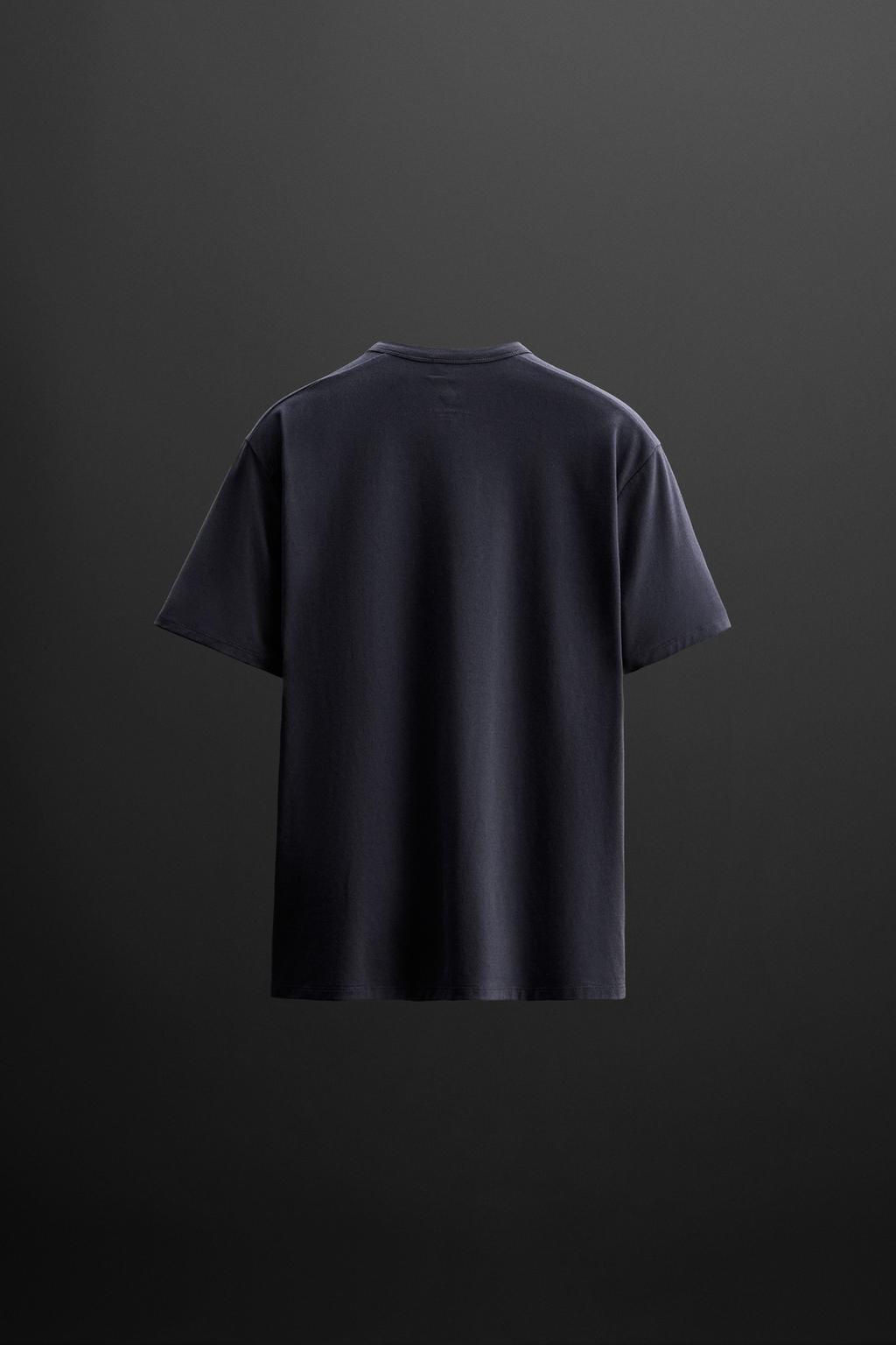 COTTON BLEND TRAINING T-SHIRT - Zara фото 32