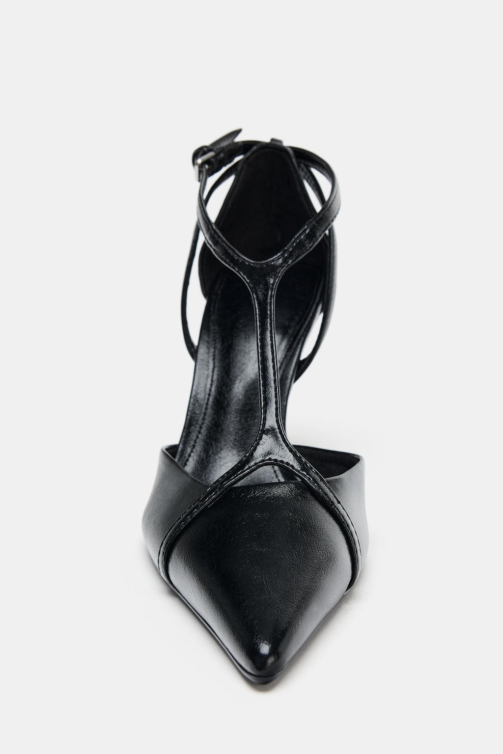 HIGH-HEEL SHOES WITH ANKLE STRAP - Zara фото 4