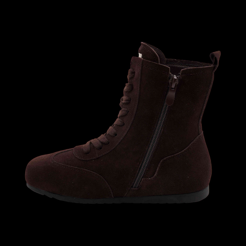 Ботинки из натуральной кожи P-MR23-2 коричневые