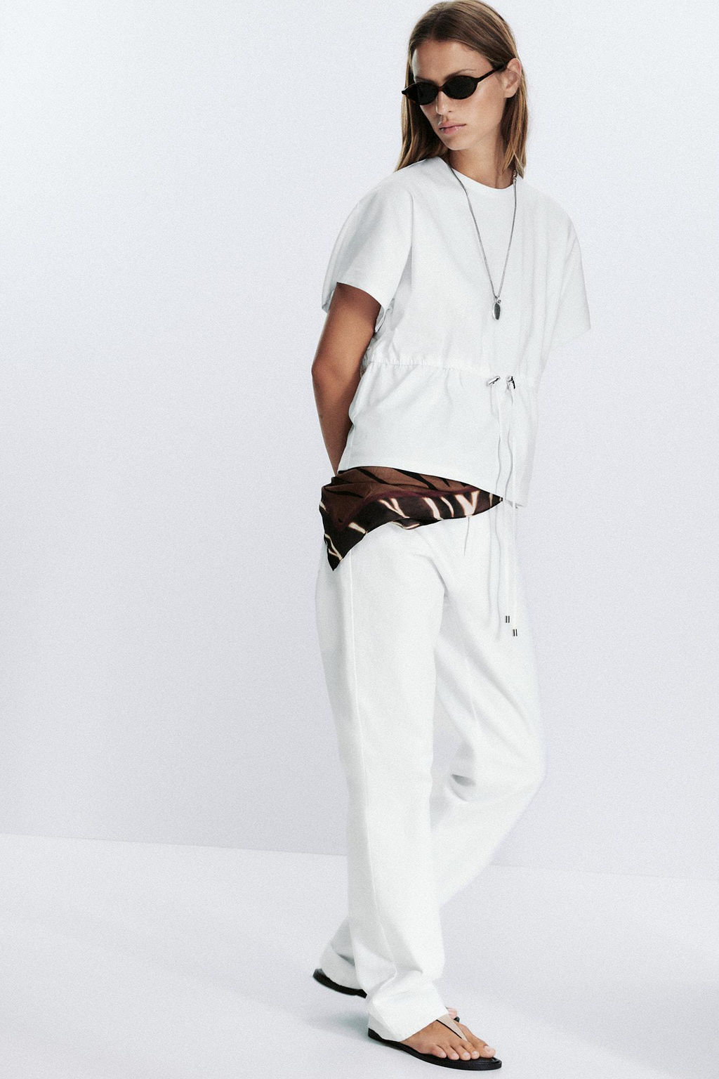 HEAVY COTTON T-SHIRT - Zara фото 3
