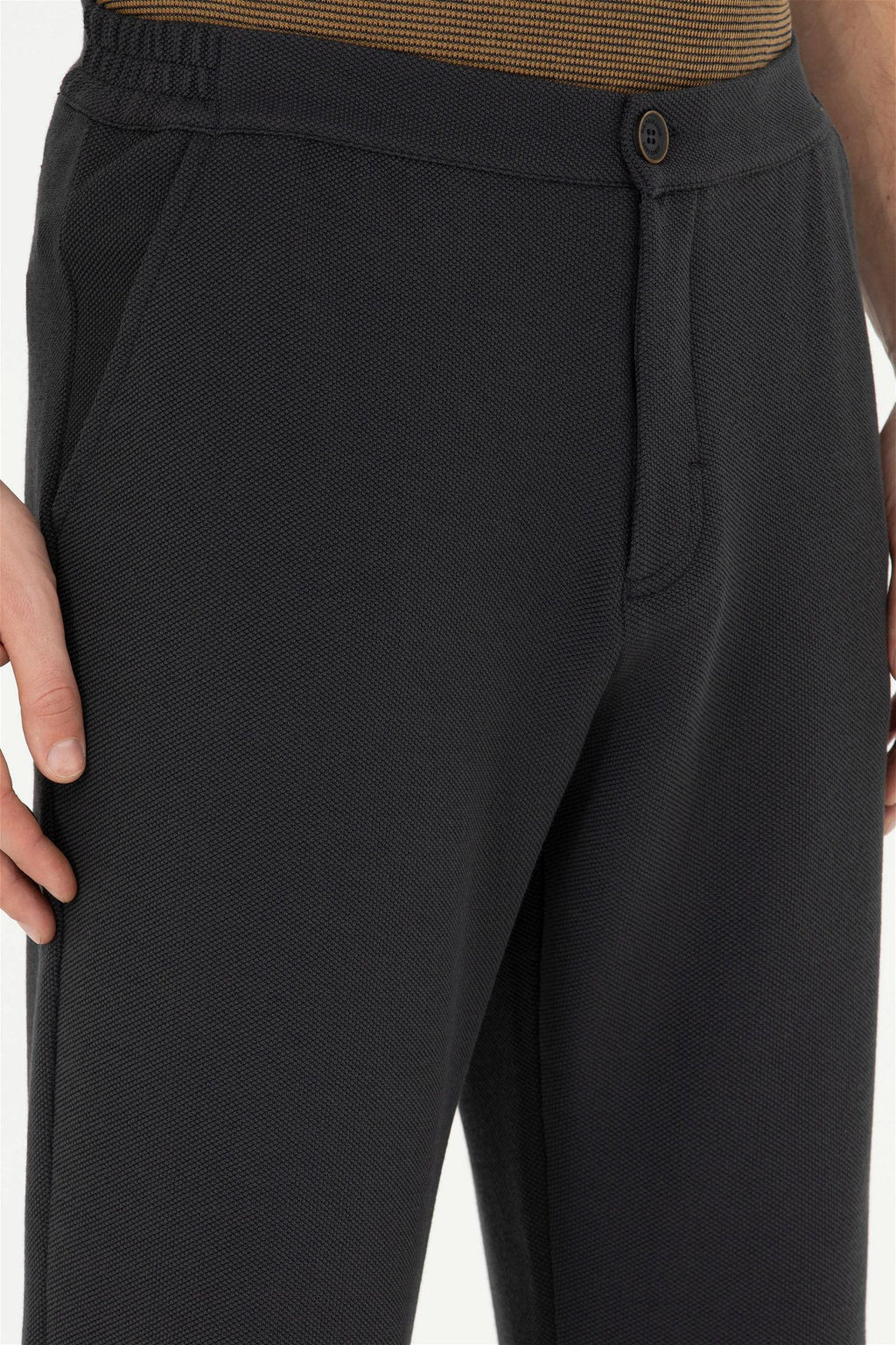 Мужские спортивные штаны антрацитового цвета Неожиданная скидка в корзине - U.s. polo assn фото 5