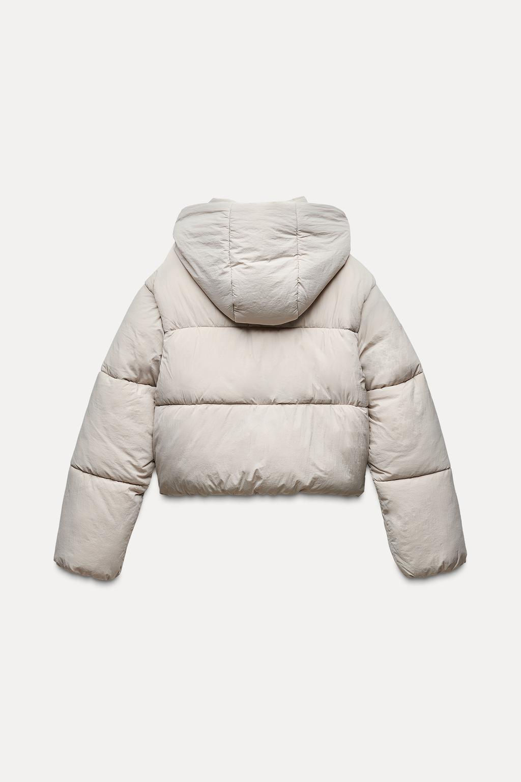 WATER-REPELLENT PUFFER ANORAK - Zara фото 17