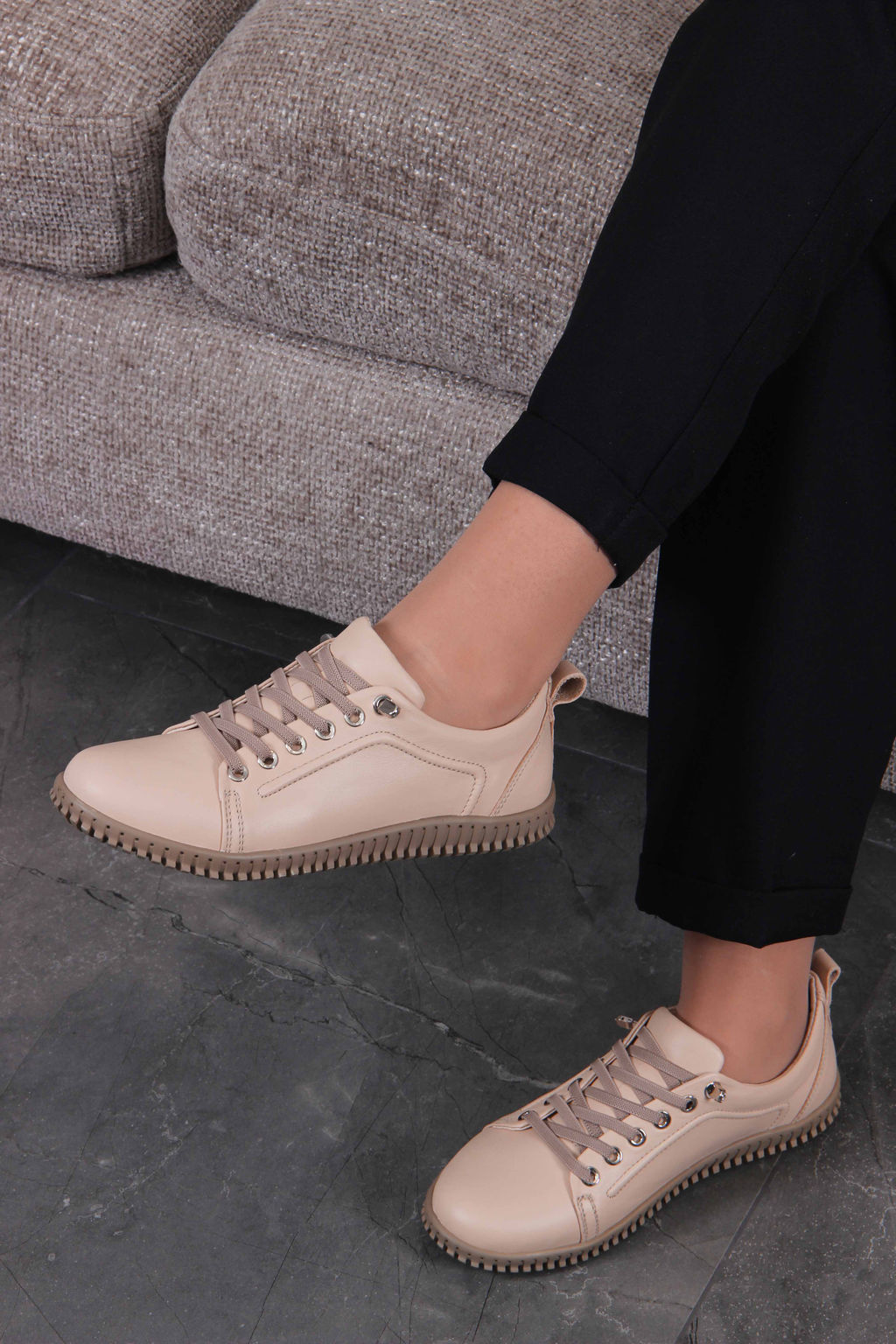 Кеды EDART 158.8000 be. Бежевый - Ed'art фото 5