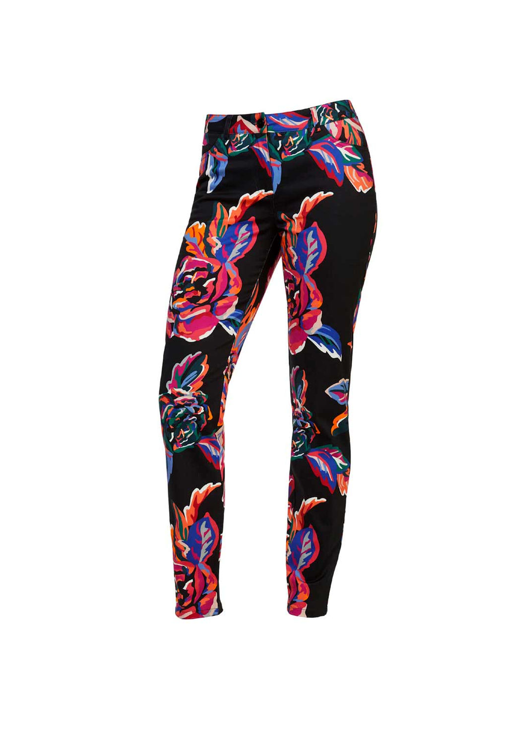 Брюки, черно-сиреневые - Ashley brooke фото 2