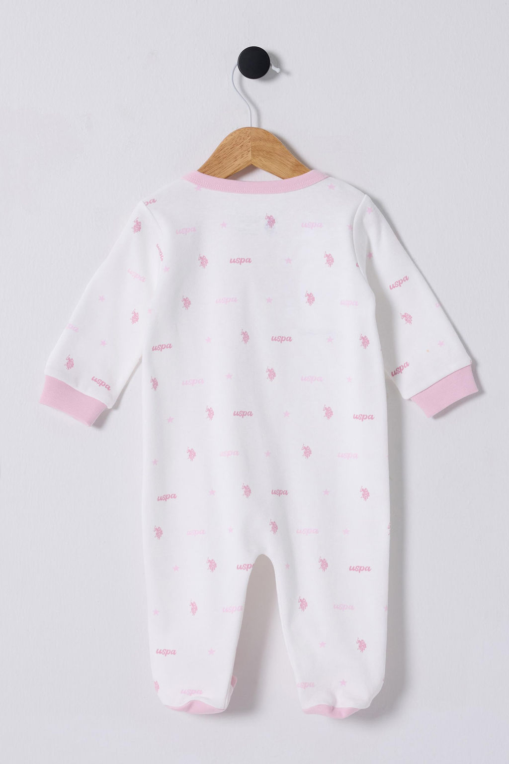 K_z Bebek Beyaz Logolu Patikli Tulum - U.s. polo assn фото 4