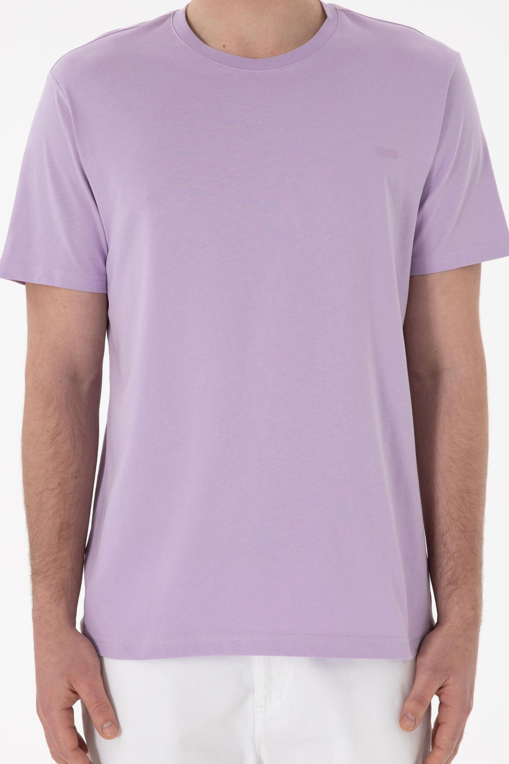 Erkek Regular Fit Bisiklet Yaka Lila Basic Ti__rt Sepette S_rpriz _ndirim - U.s. polo assn фото 7