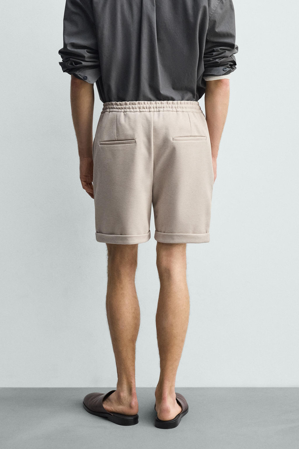 BERMUDA REGULAR FIT CONFORT / Tostado claro - Zara фото 11