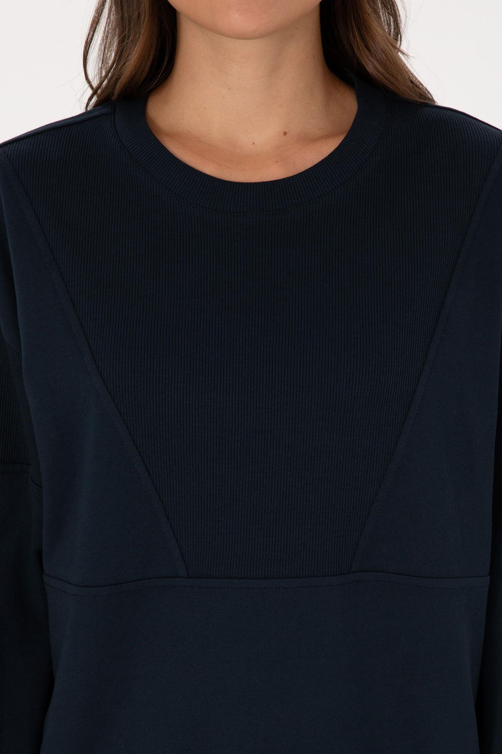 Kad_n Lacivert Pamuklu Bisiklet Yaka Sweatshirt - U.s. polo assn фото 6