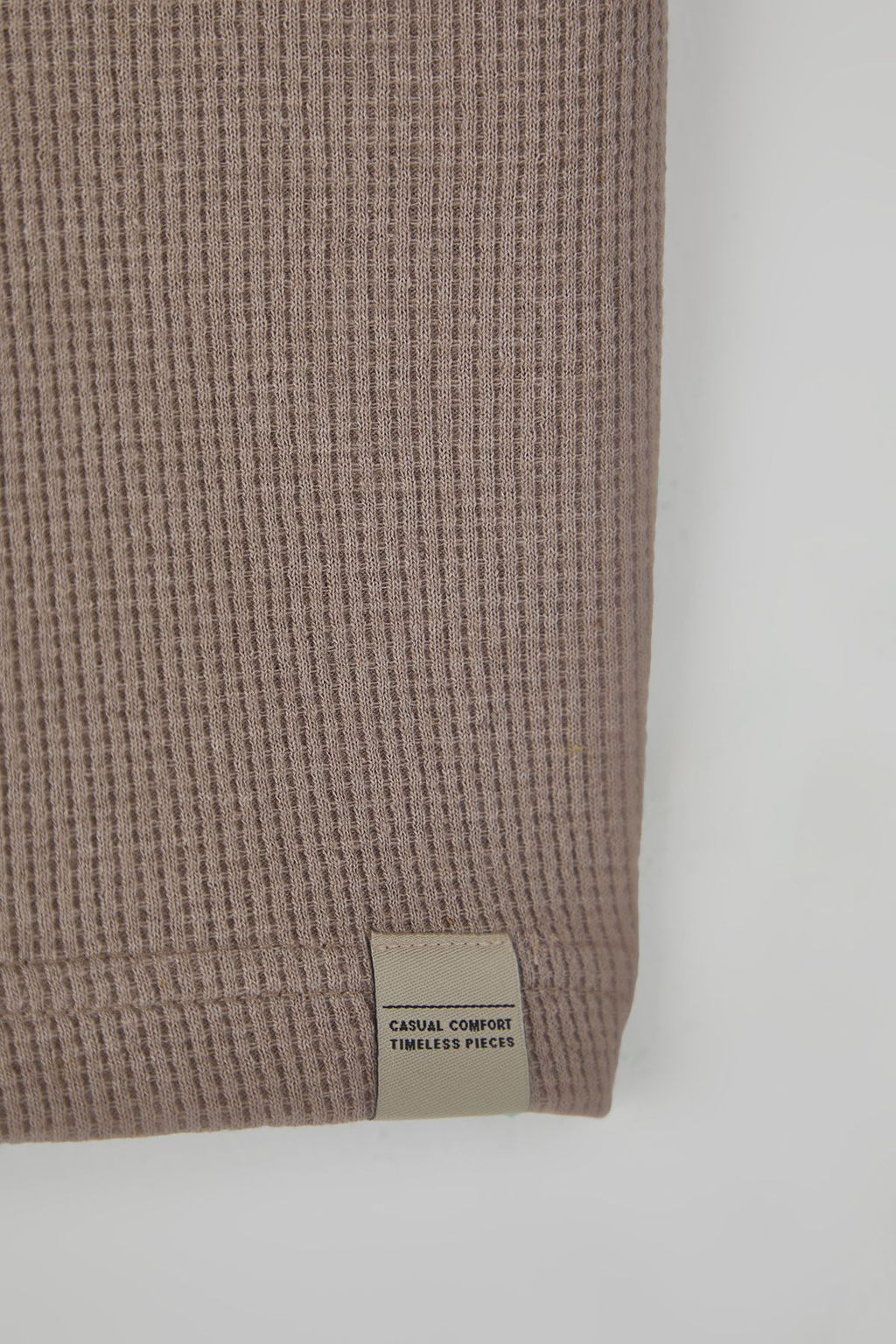 Tas Oversize/Genis Kesim Renk Bloklu Dokulu T-Shirt TMNSS25TS00065