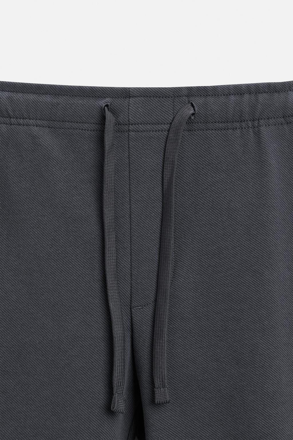 COMFORT FIT JOGGER WAIST TROUSERS - Zara фото 43