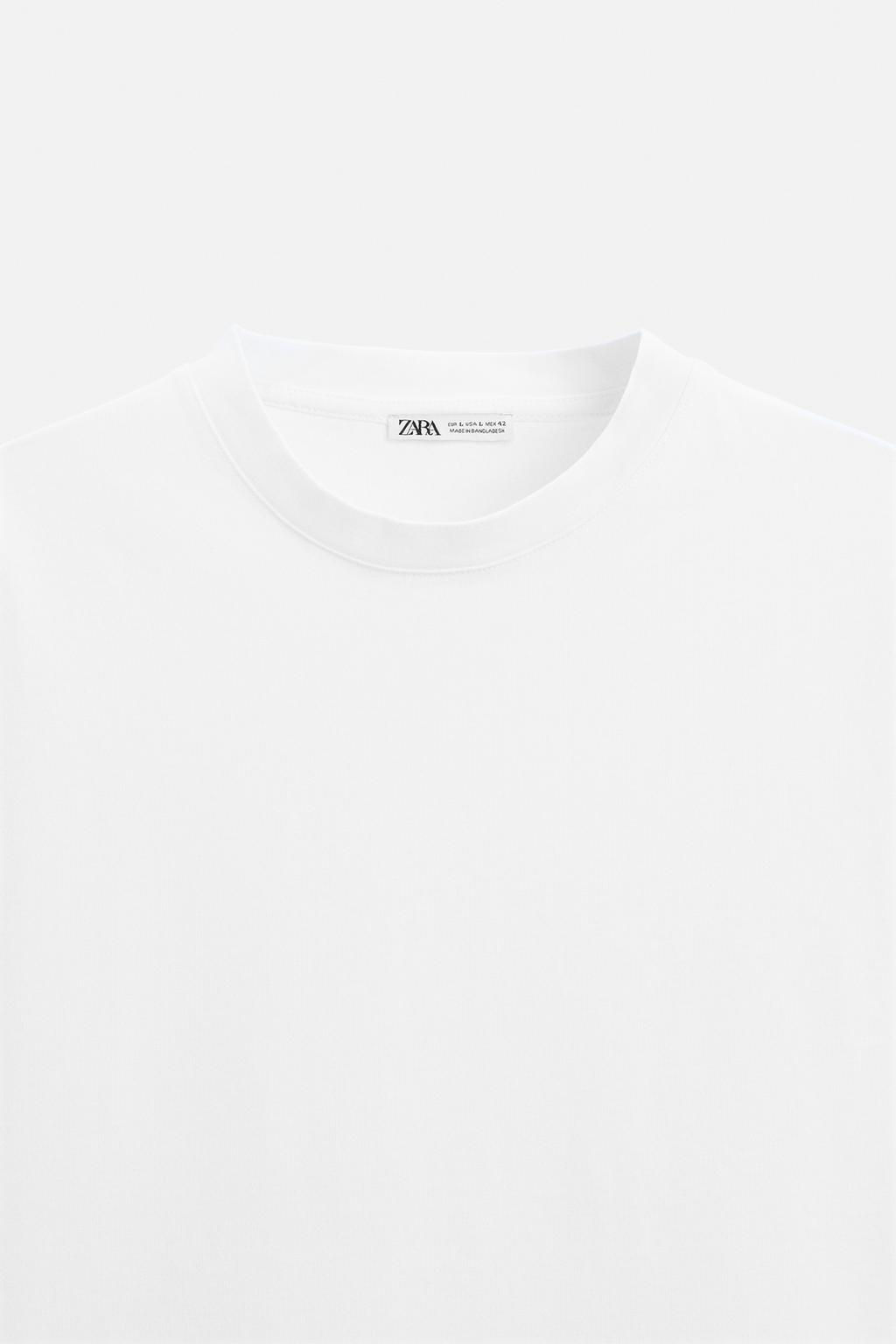 BASIC HEAVY WEIGHT T-SHIRT - Zara фото 11
