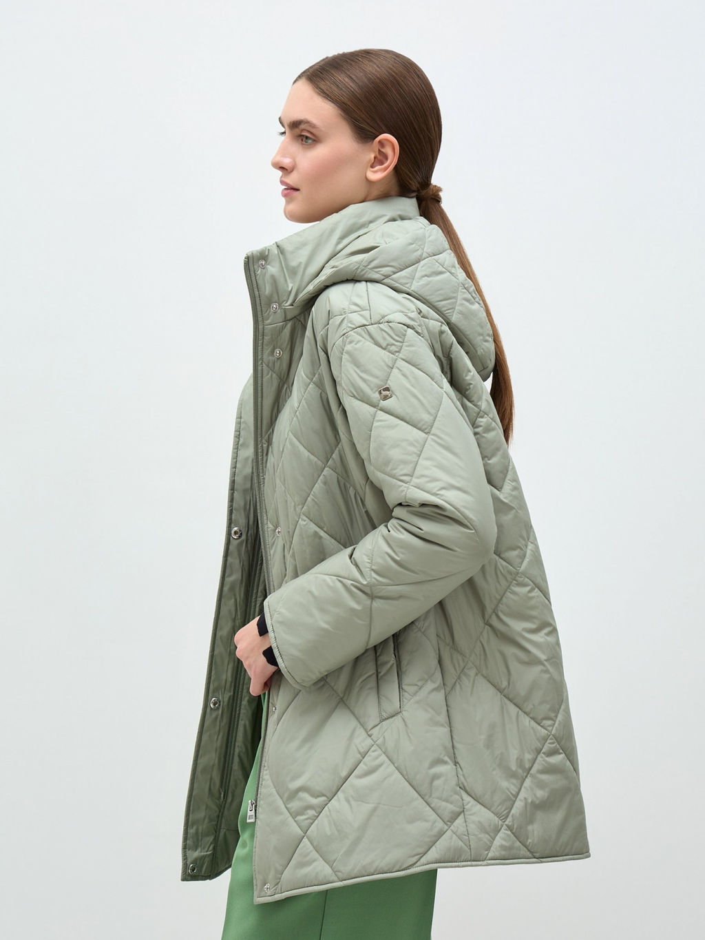 Conso/SM 240112 - jadeite Утепленное полупальто