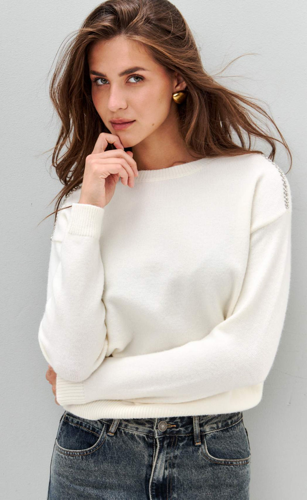 Джемпер P522-15100 milk - Primm фото 10