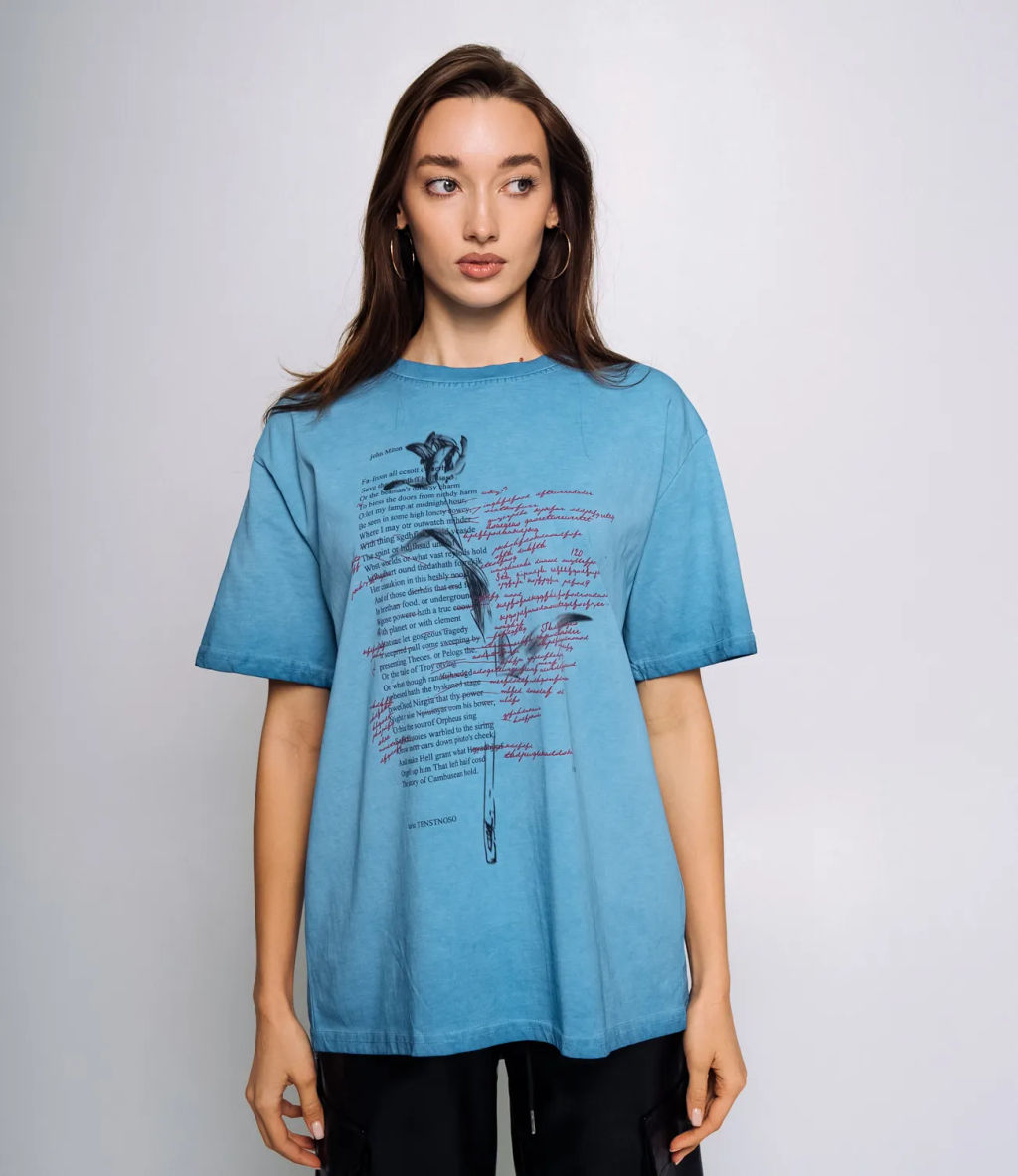 Футболка #КТ10 (11), голубой