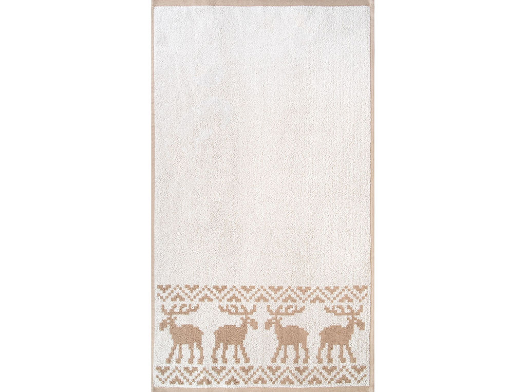 Полотенце махровое 6с103.512ж2 Оленики (лен3) 50х90см