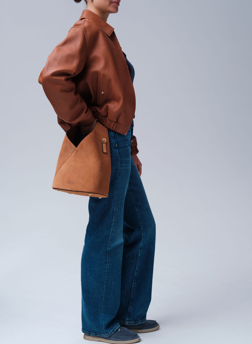 Замшевая сумка Rebecca DBR 31370 вуд  фото 9