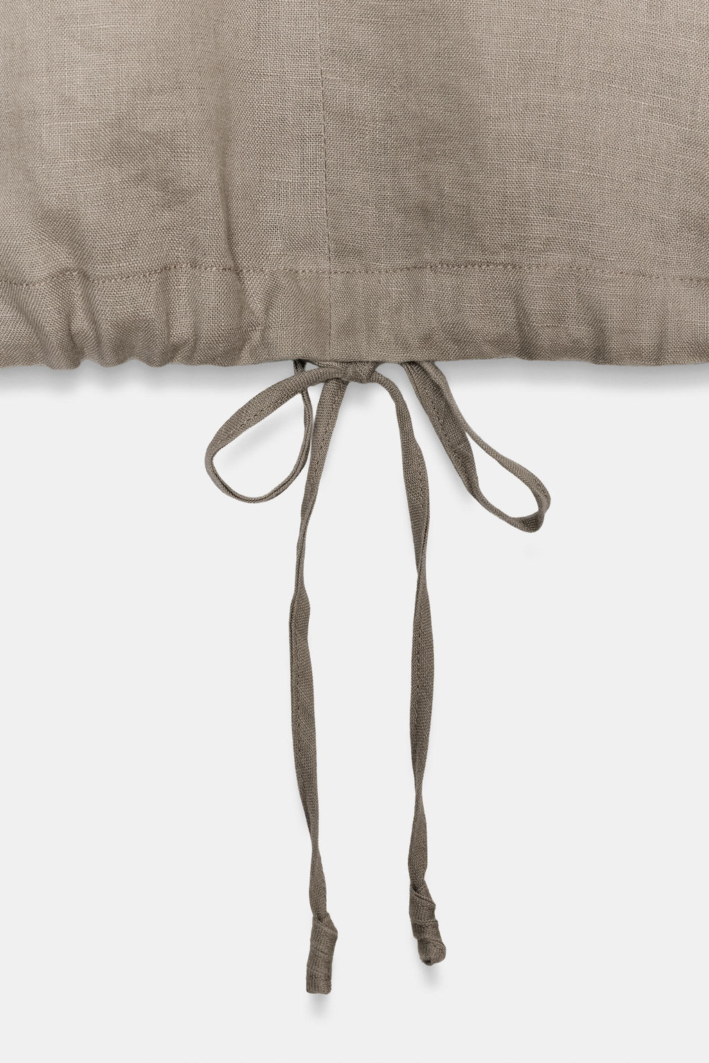 TOP LINO 100% CORDONES ZW COLLECTION / Marr?n / Topo