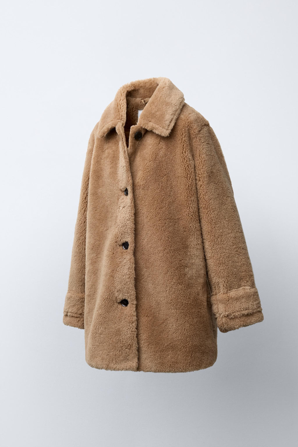 FAUX FUR COAT - Zara фото 2