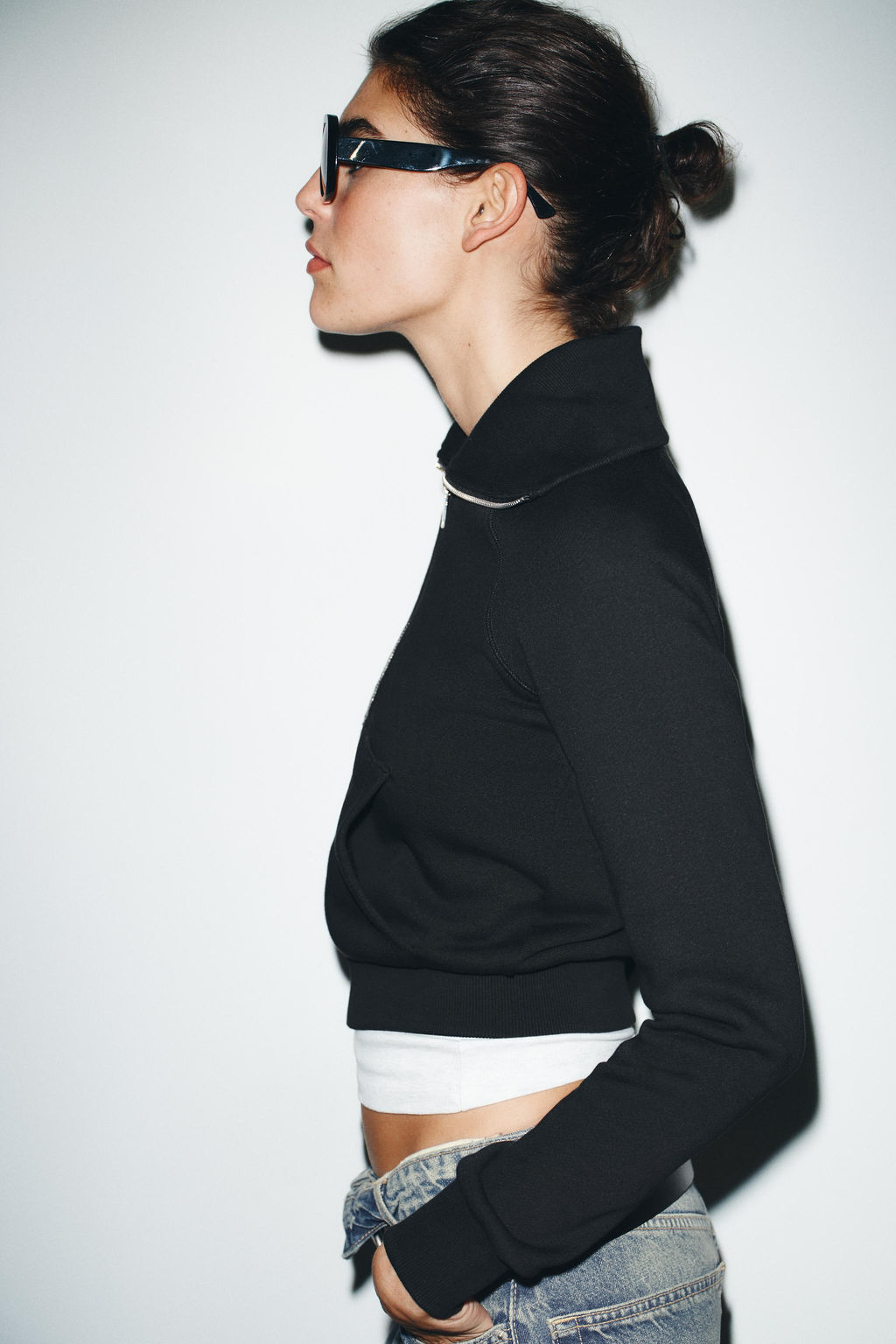 ZIP-UP PLUSH JACKET - Zara фото 4