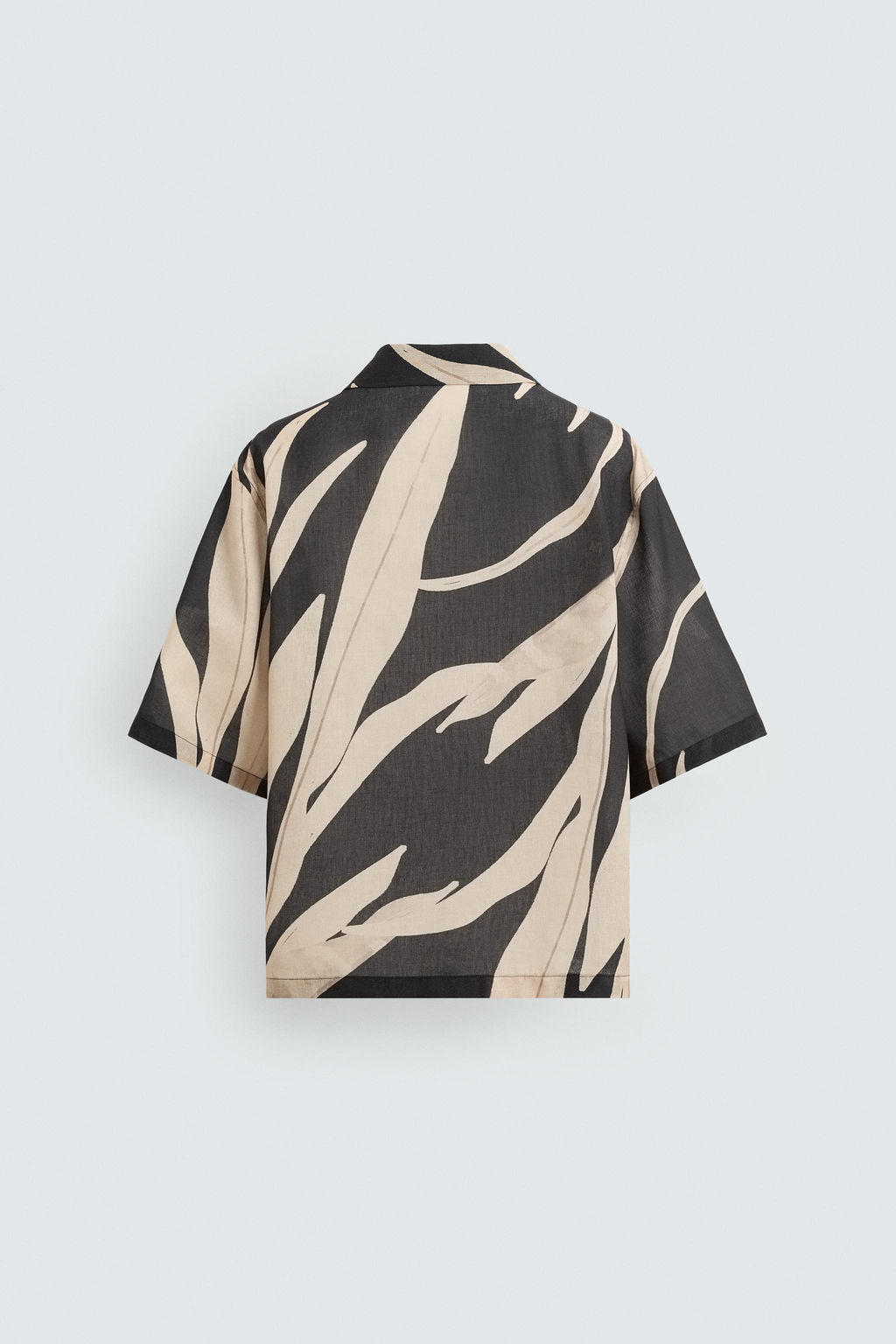 LEAF PRINT SHIRT - Zara фото 8
