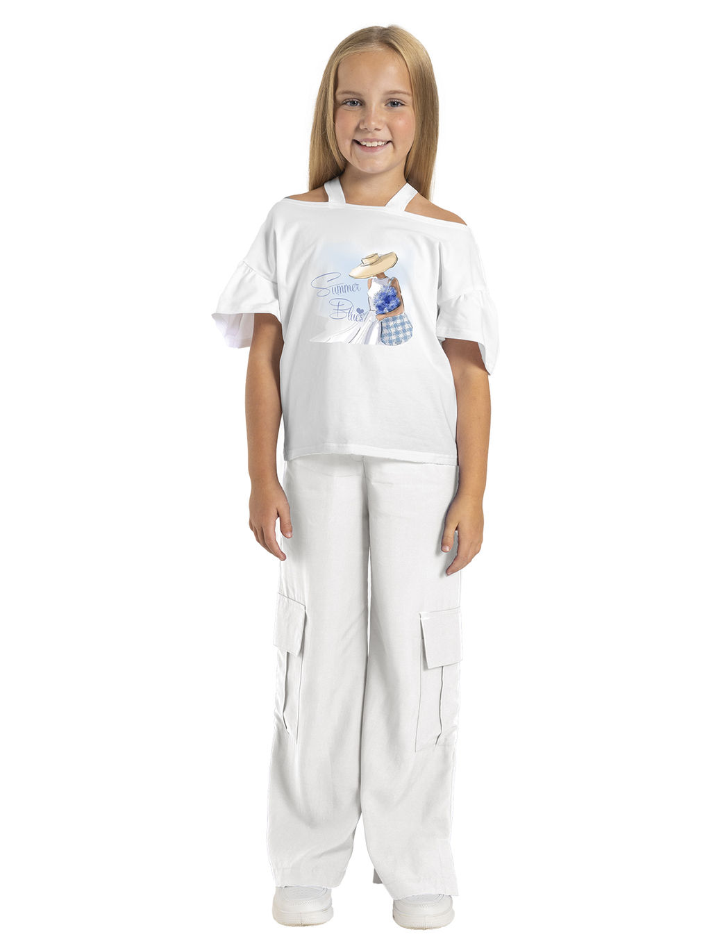 Брюки для девочки О56933 - Карамелли фото 4