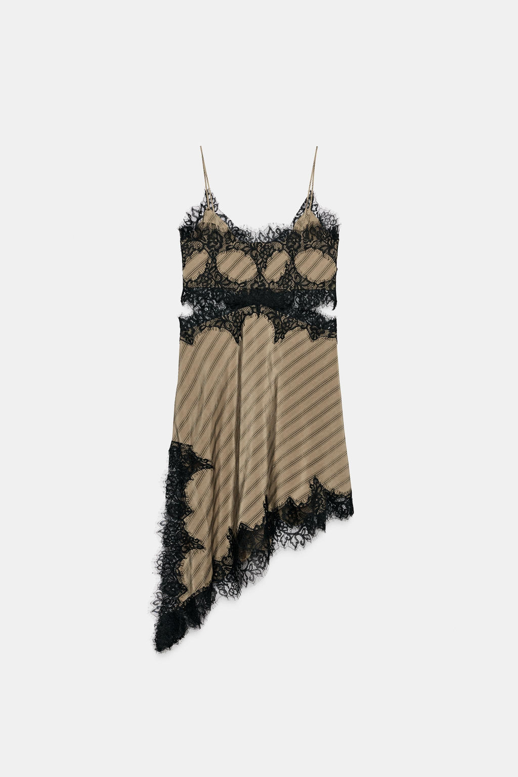 VESTIDO LENCERO CUT OUT ZW COLLECTION / Vis?n - Zara фото 7