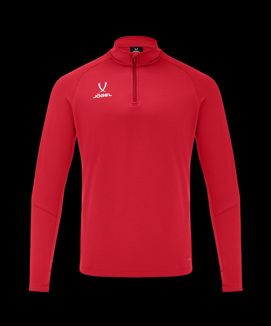 Джемпер тренировочный JOGEL PREMIER PerFormDRY Training 1/4 Zip Fleece Top, красный  фото 2