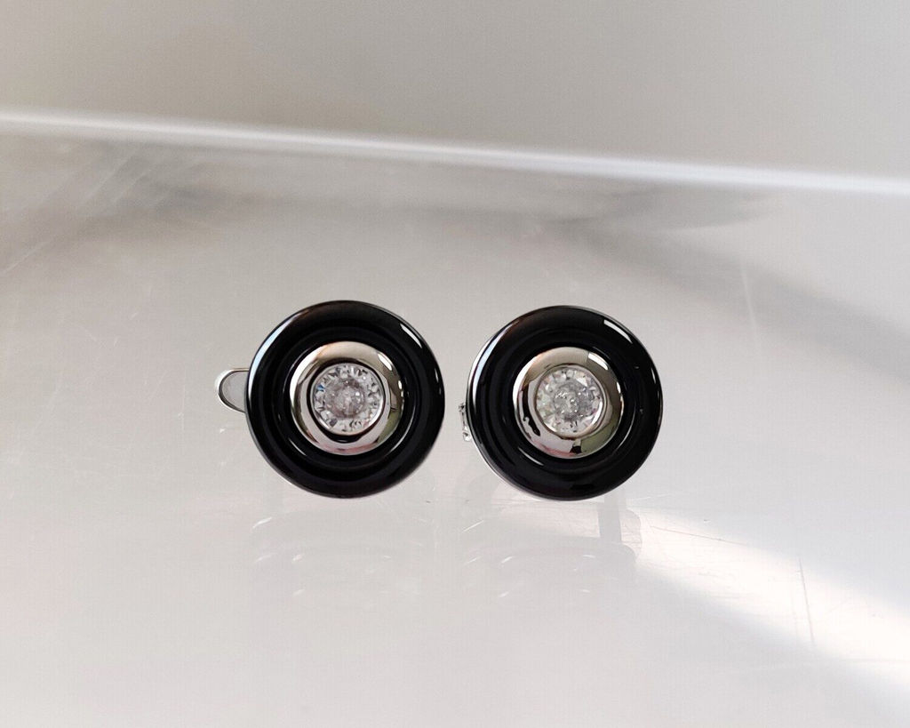 Серьги с керамикой