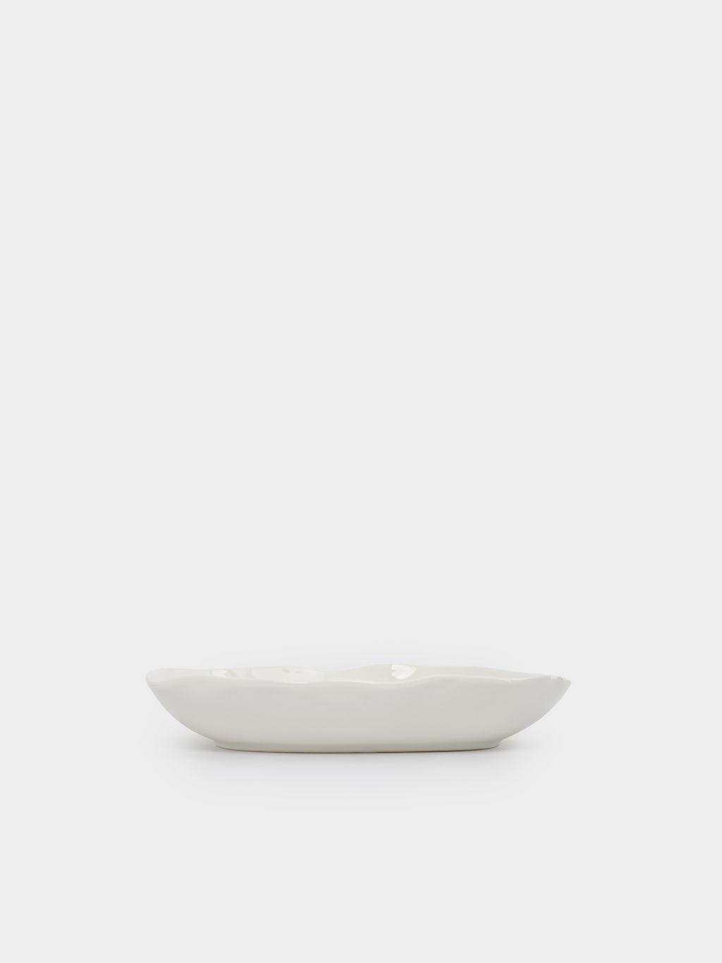 Тарелка суповая, 22х4 см, 600 мл, фарфор P, белая, Волнистый край, White ocean - Anna lafarg фото 5