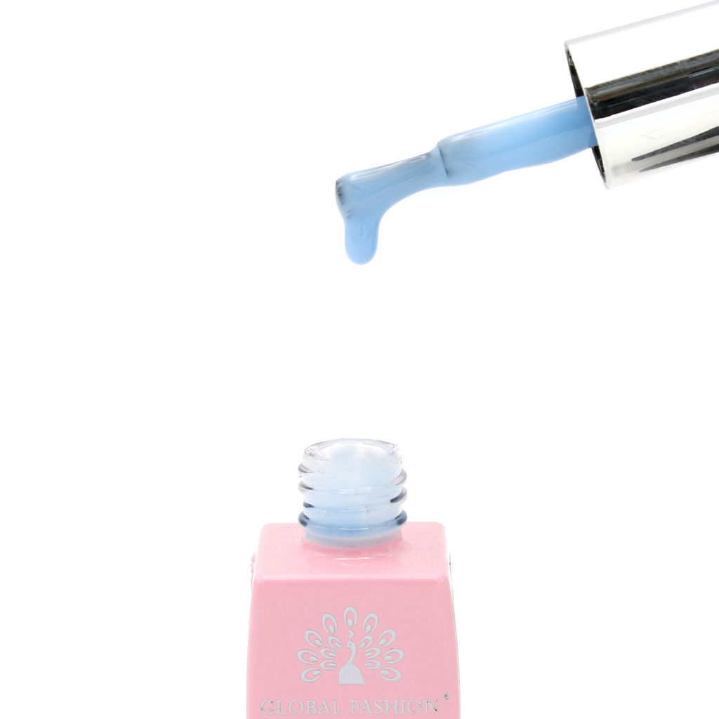 Цветная френч база для гель лака Global Fashion, Color French Base Coat 8 мл, 10  фото 10