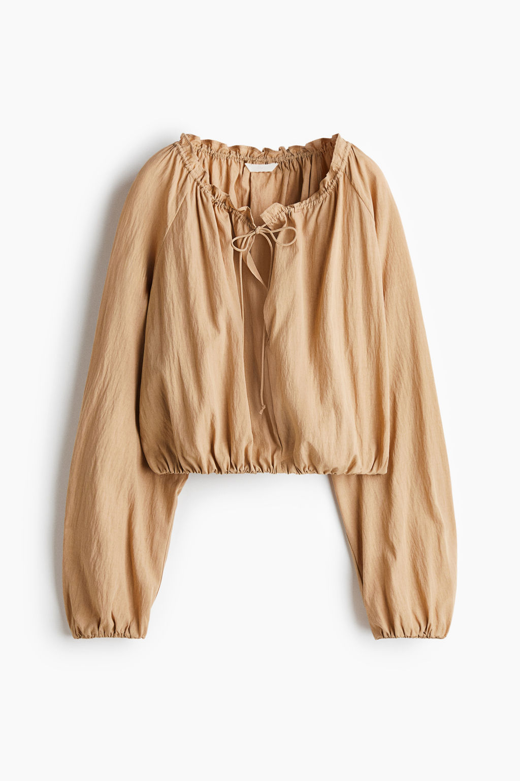 Blusa con bajo burbuja - H&m фото 2